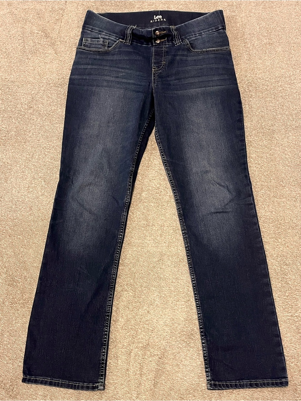 Good Lee Riders (Pull On) Indigo Jeans 10M